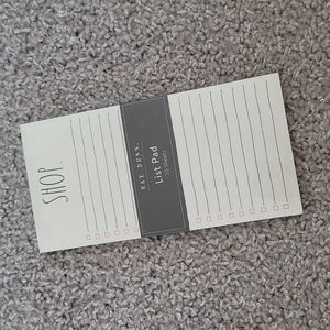 LAST CHANCE !! NWT Rae Dunn SHOP List Pad